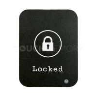 Стикер-самоклейка LOCKED (чип MF-3.2)